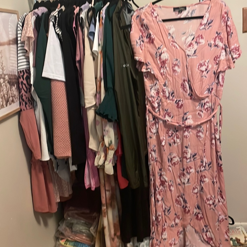 Suzanne Betro never worn floral dress size XL